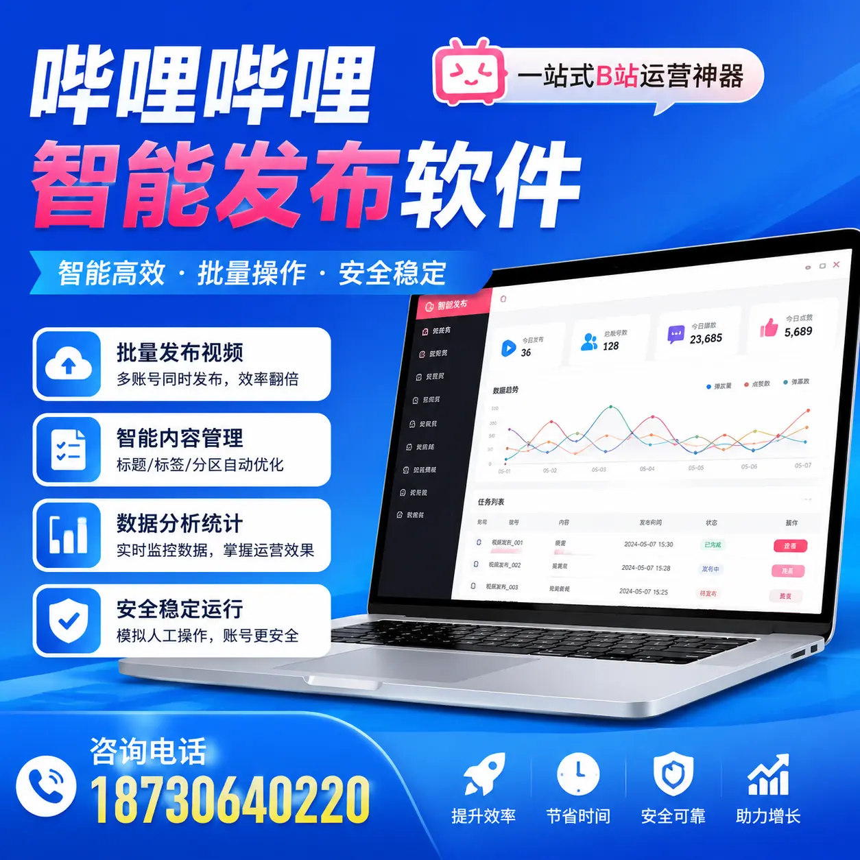 如何通过哔哩哔哩智能发布软件提升 重庆郊县 企业曝光率